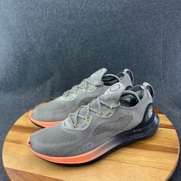 Under Armour UA Curry Flow Go Treasure Island Gray Shoes 3026418-102 Size 12 main image 10